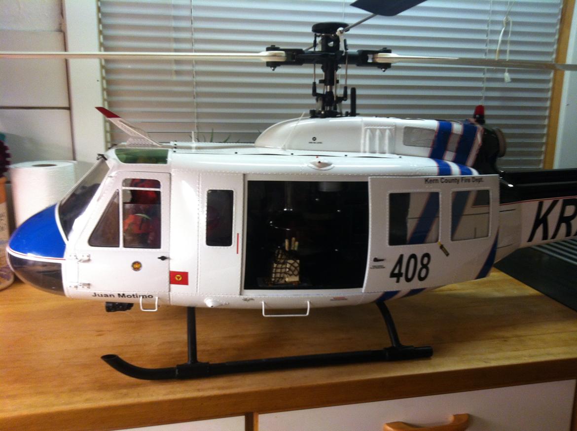 Helikopter Vario Bell 204.... Uh1 SOLGT billede 17