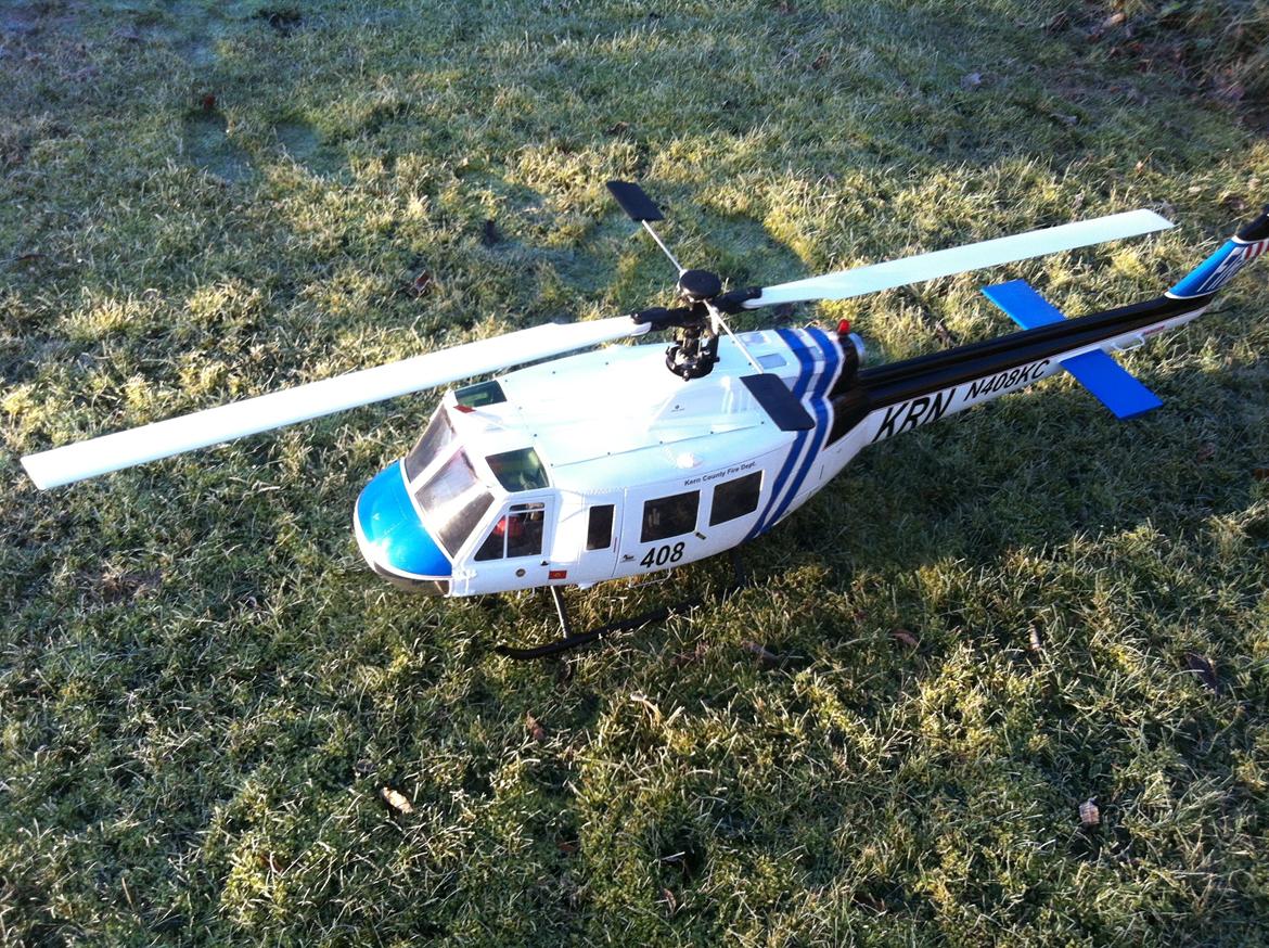 Helikopter Vario Bell 204.... Uh1 SOLGT billede 20