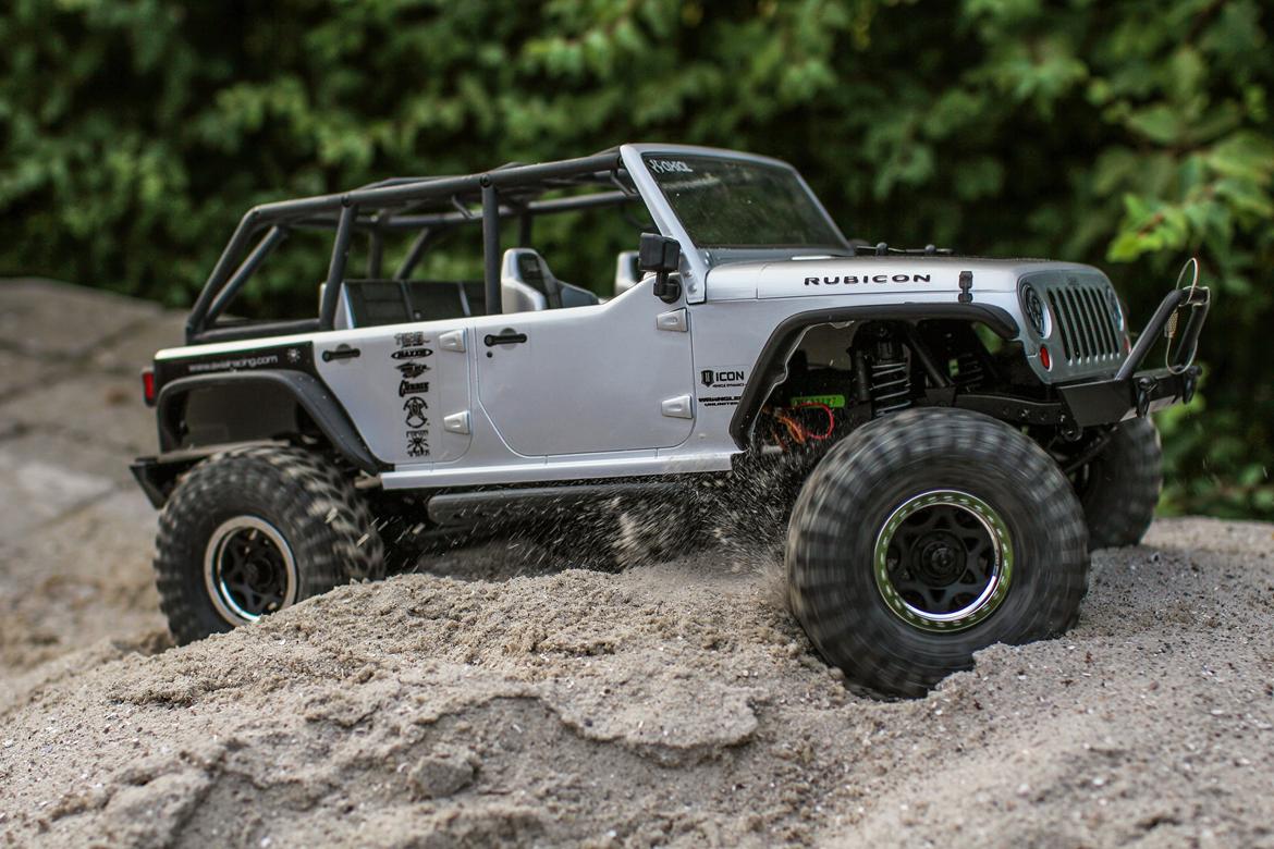 Off-Roader Axial SCX-10 Jeep Wrangler Unlimited Rubicon RTR billede 8