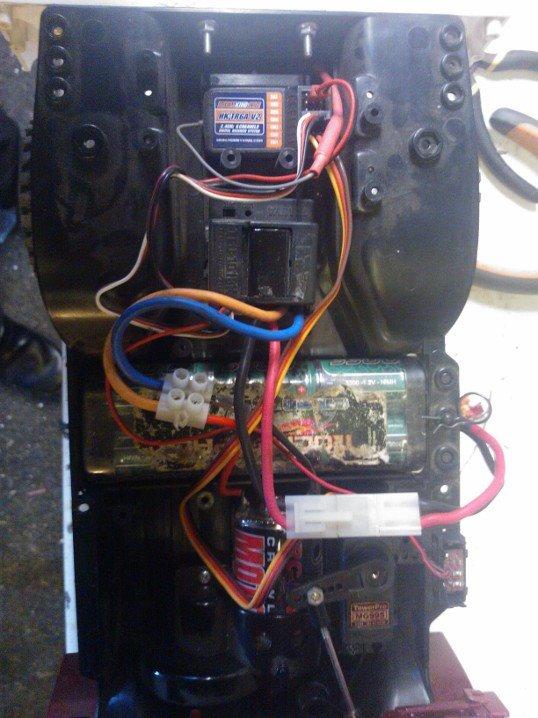 Lastbiler Mercedes Actros 4X4 - der skal lige rettes lidt op på nogle ledninger... billede 5