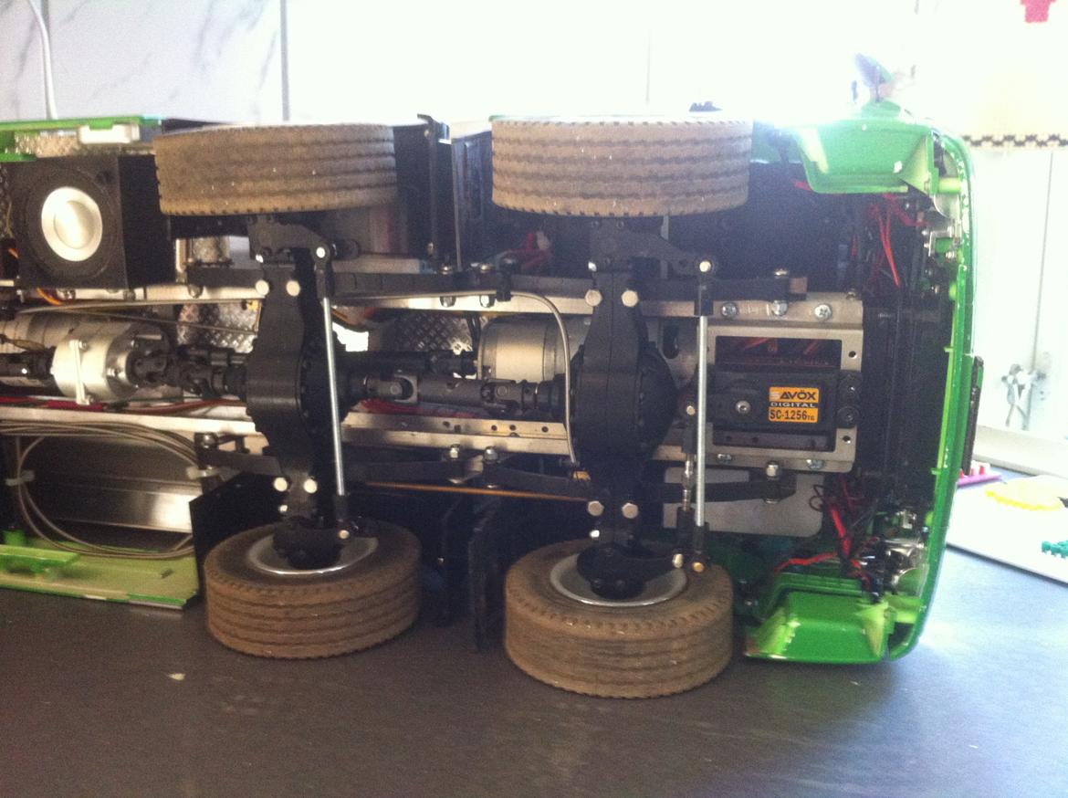 Lastbiler Tamiya MAN 8x8 billede 5