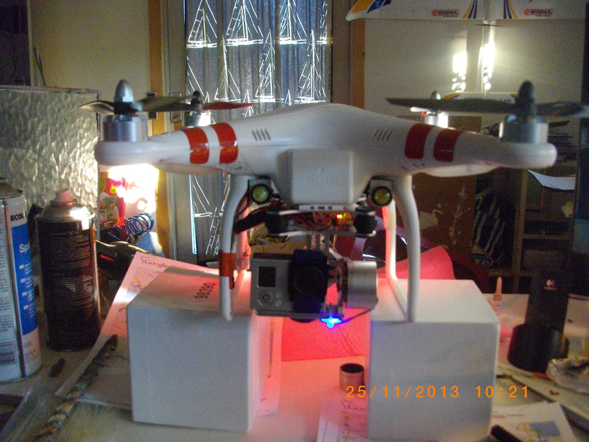 Multirotor dji phantom billede 3