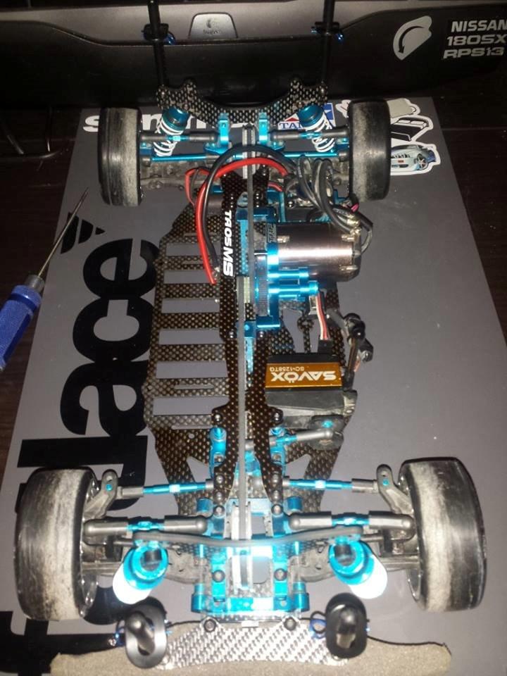 Bil Tamiya Ta05 Ms billede 6