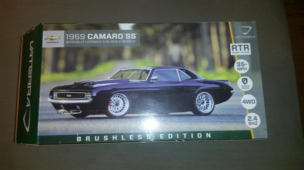 Bil Vaterra 69 Chevrolet Camaro SS Brushless billede 1