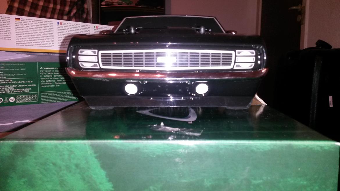 Bil Vaterra 69 Chevrolet Camaro SS Brushless billede 17