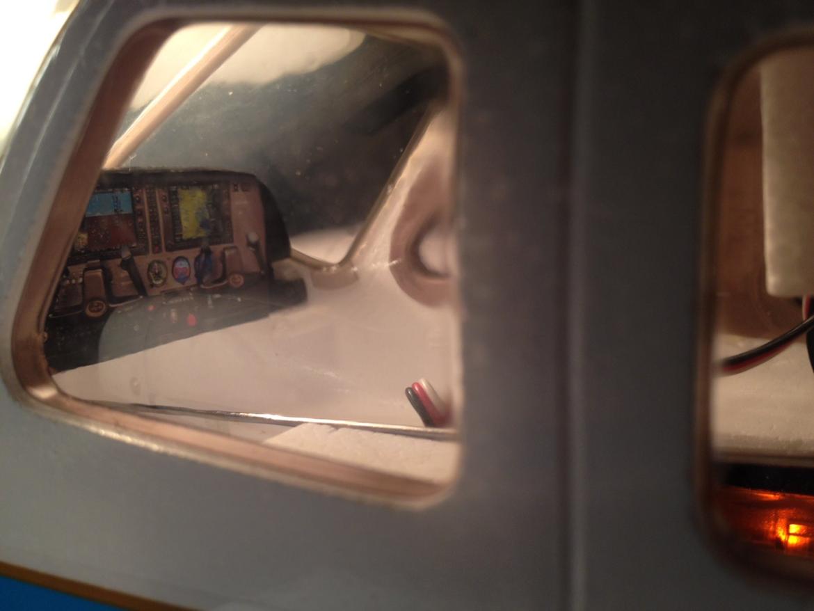 Fly PIPER PA34 VE29 Twin R.I.P - Fin lille detalje.
Div. instrumenter i cockpit billede 3