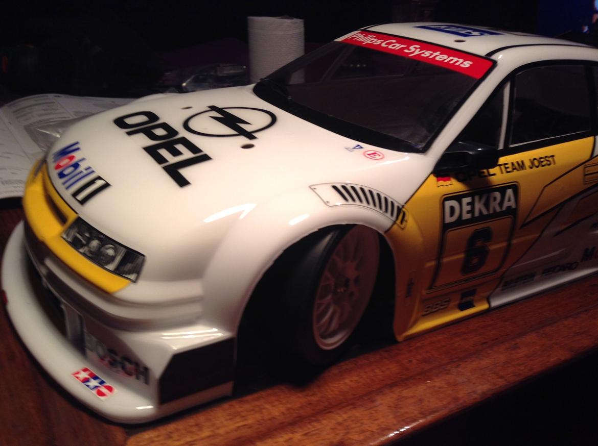 Bil tamiya tt-01 E opel calibra v6 dtm 1994 billede 6