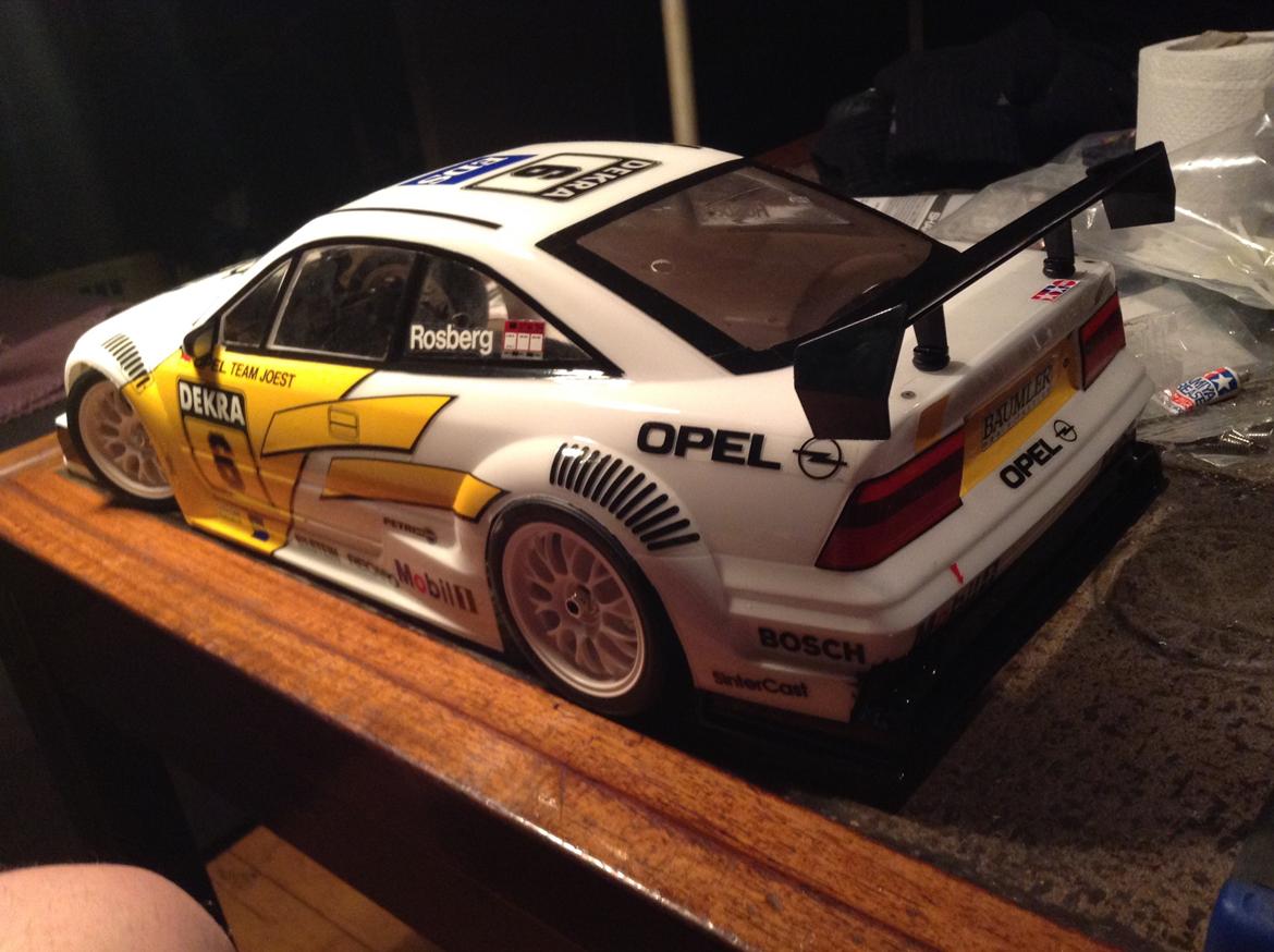 Bil tamiya tt-01 E opel calibra v6 dtm 1994 billede 1