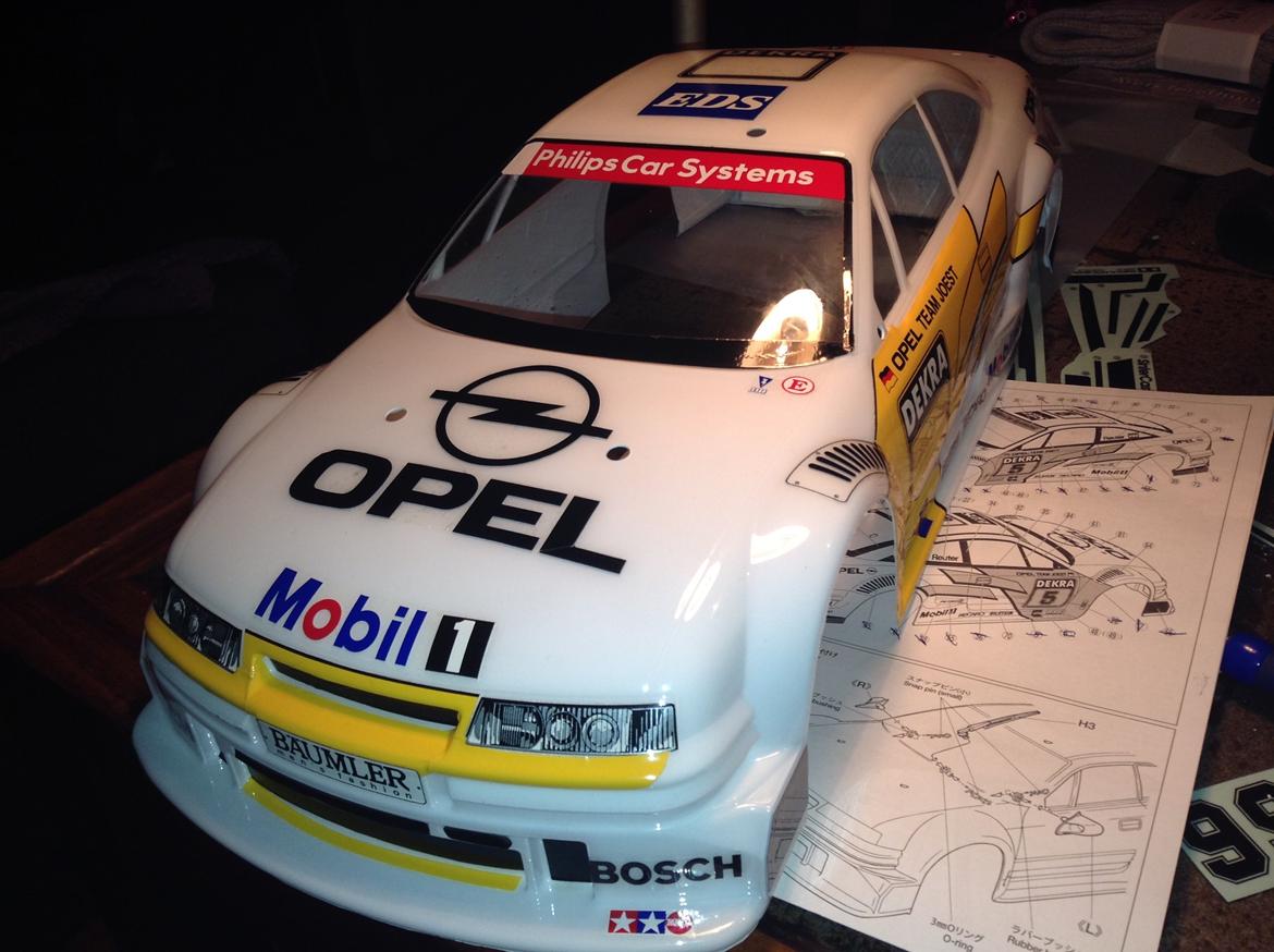 Bil tamiya tt-01 E opel calibra v6 dtm 1994 billede 5