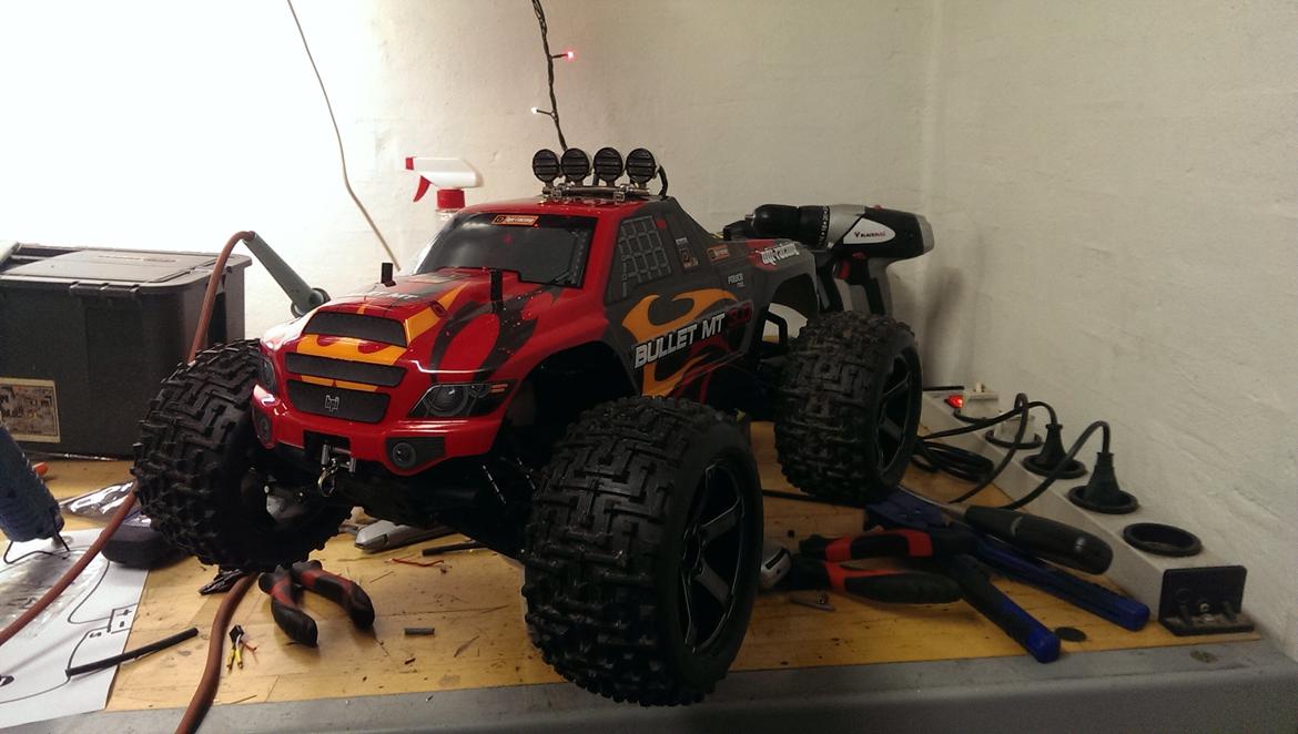 Bil HPI BULLET MT 3.0 2.4GHz Nitro RTR VANDTÆT billede 2