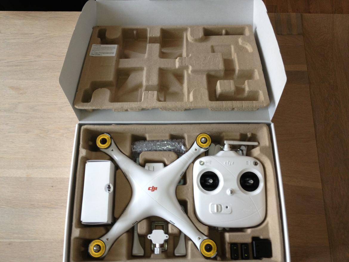 Multirotor DJI Phantom - Indpakningen kan nu også bruges som "transport kasse" billede 2