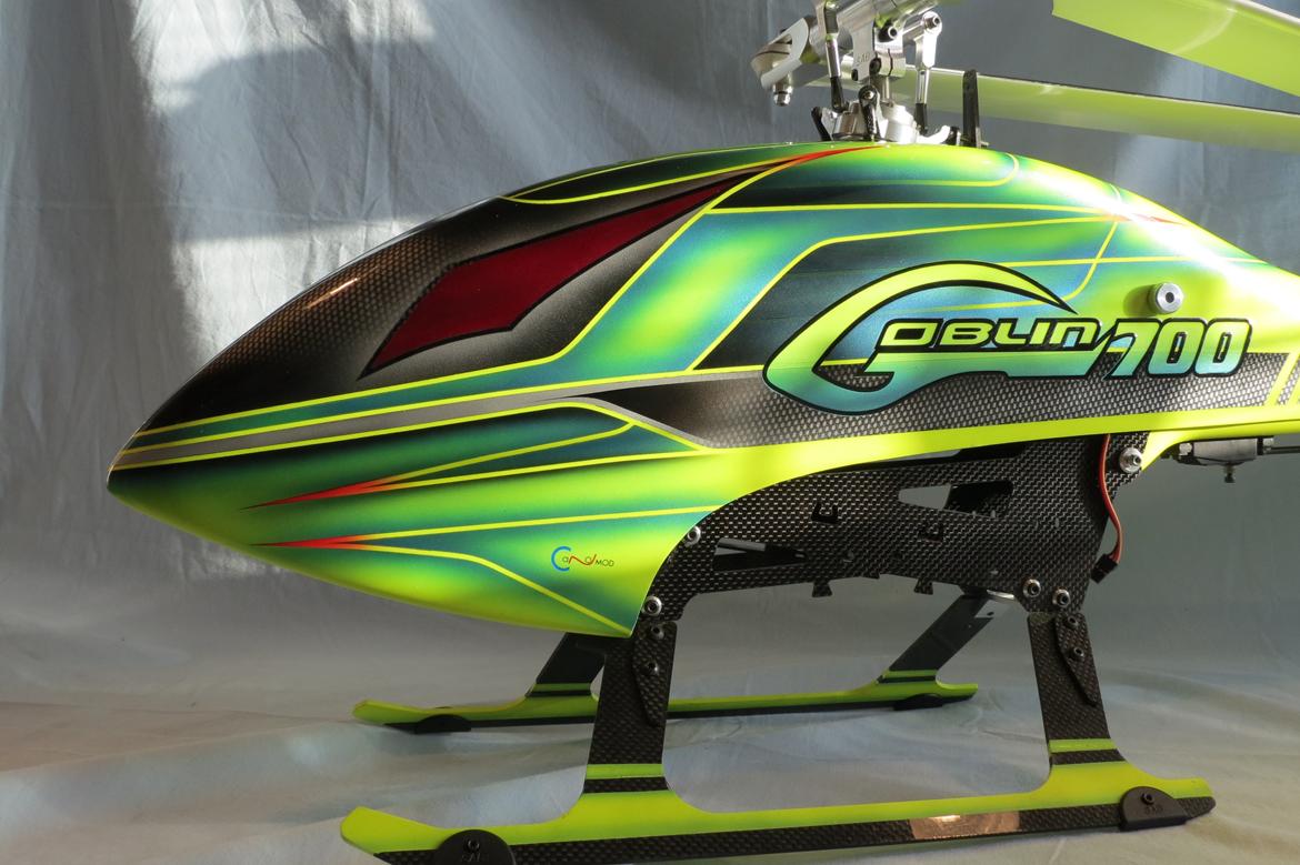 Helikopter S.A.B. Goblin 700 billede 2