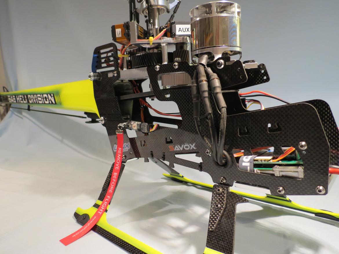 Helikopter S.A.B. Goblin 700 billede 19