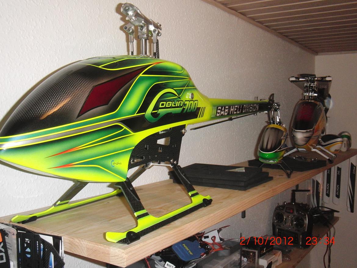 Helikopter S.A.B. Goblin 700 billede 24