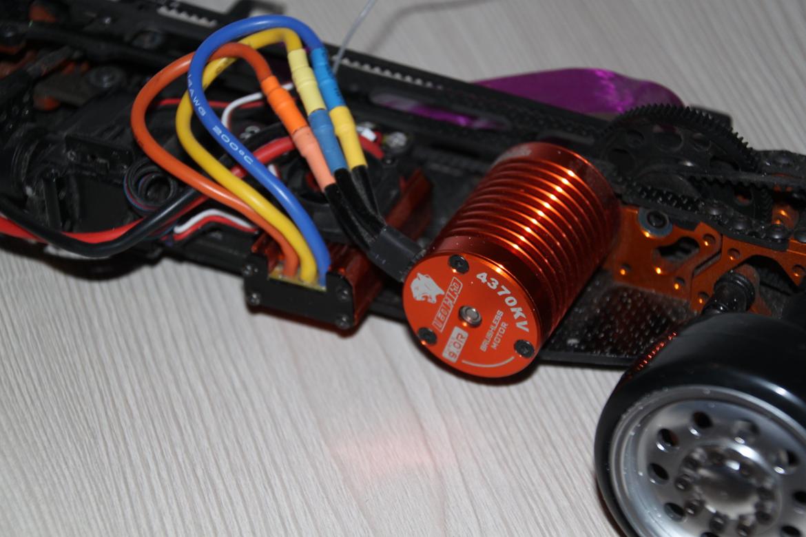 Bil Xray Drift Scania Projekt - Motor sættet. Brushless 9 turns billede 7