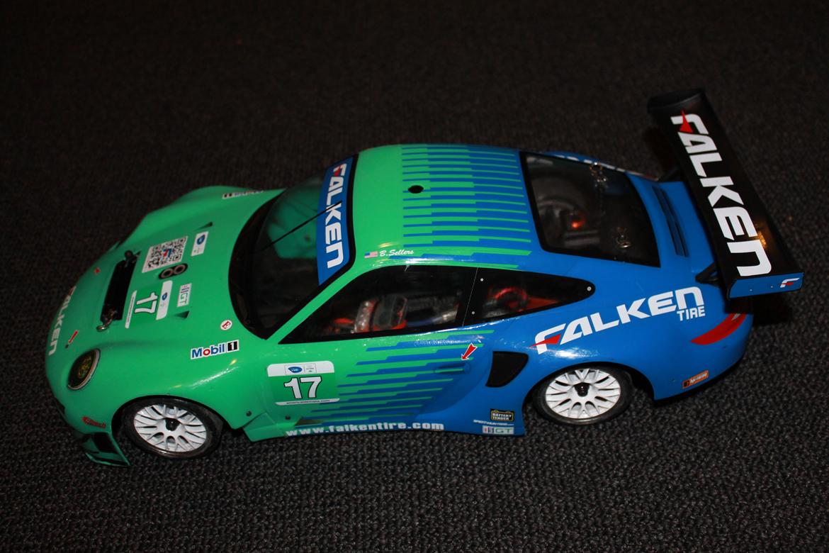 Bil HPI Sprint 2 Sport Falken Porsche GT3 billede 5