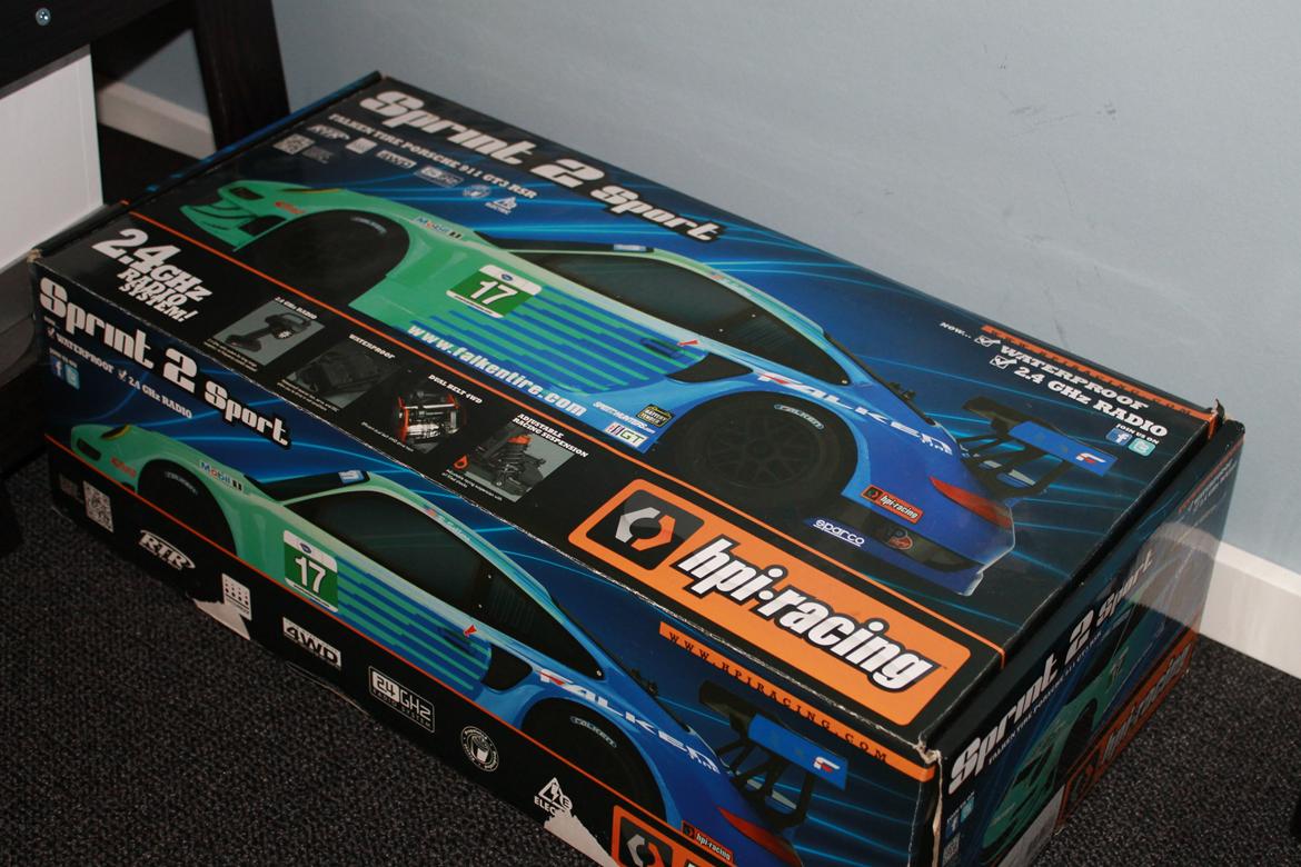 Bil HPI Sprint 2 Sport Falken Porsche GT3 billede 11