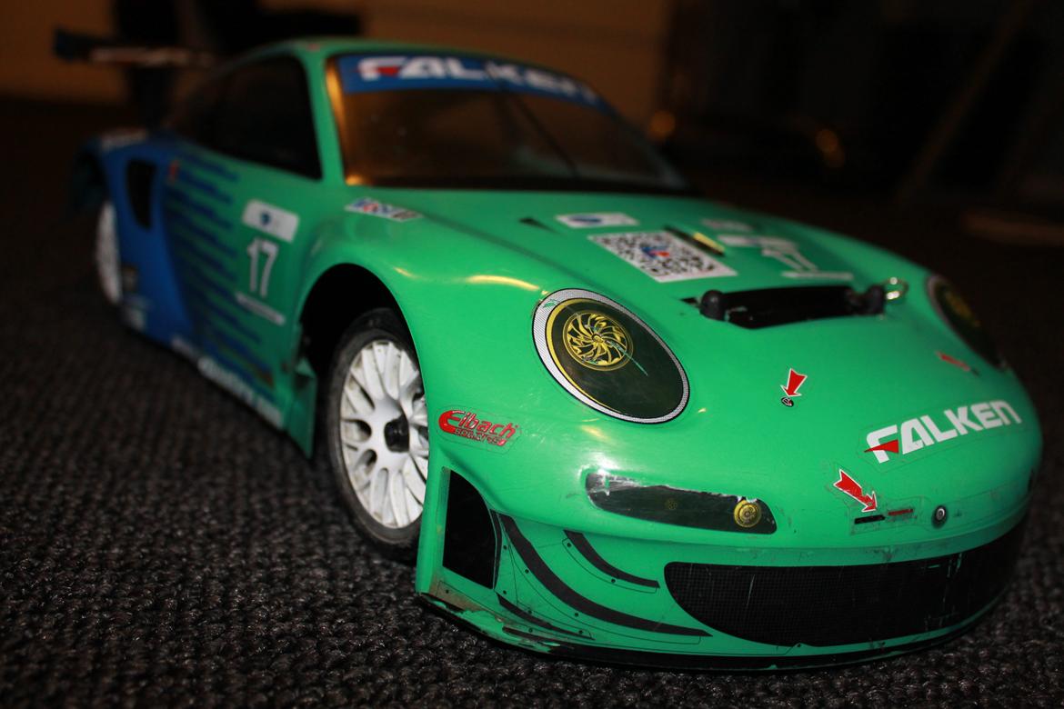 Bil HPI Sprint 2 Sport Falken Porsche GT3 billede 1