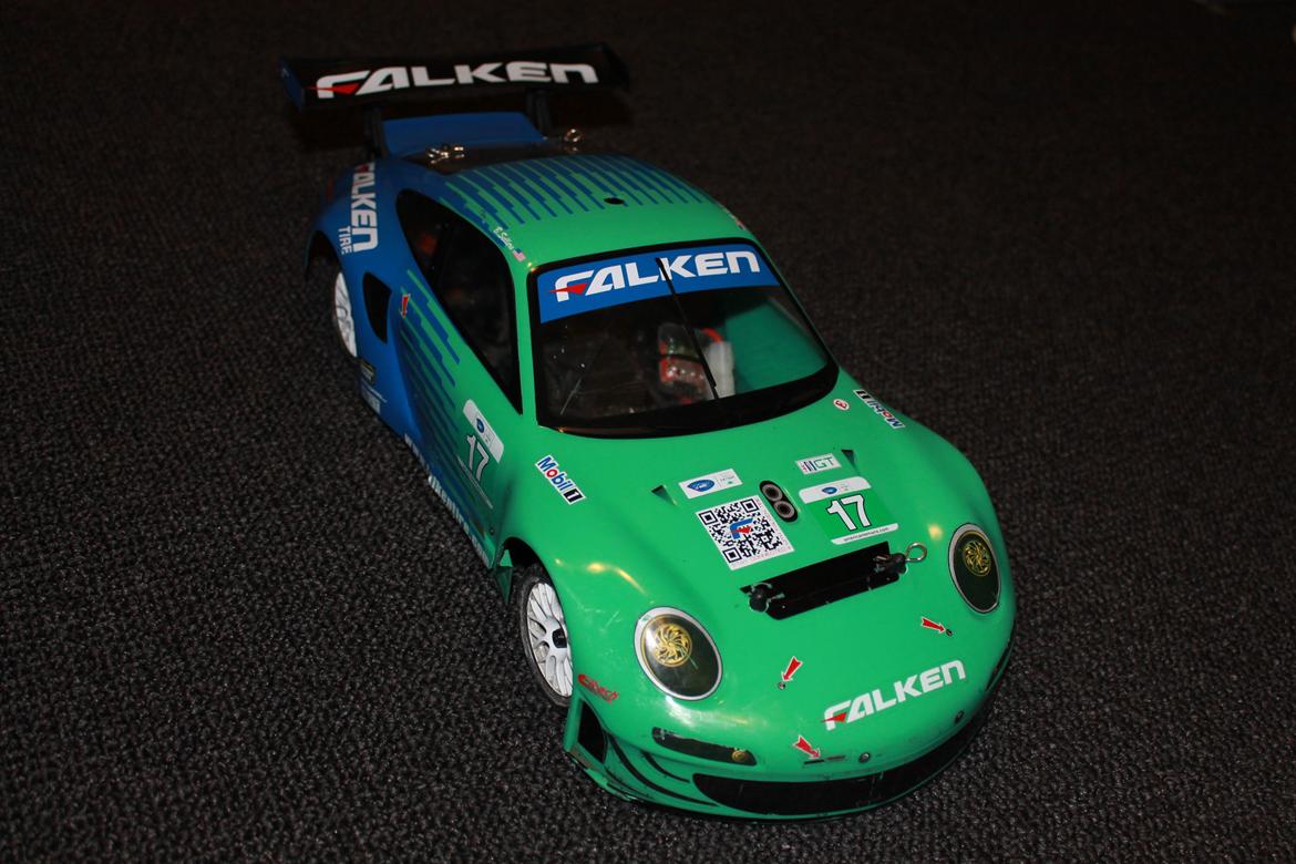 Bil HPI Sprint 2 Sport Falken Porsche GT3 billede 28