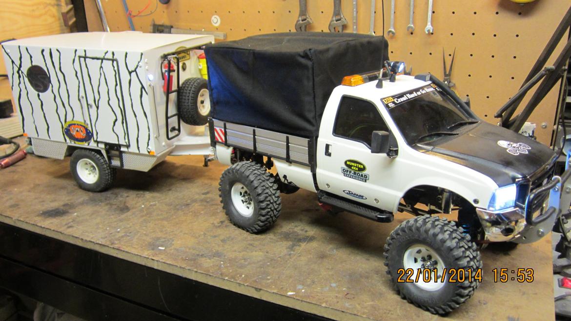 Off-Roader Ford F 350 Tamiya billede 11
