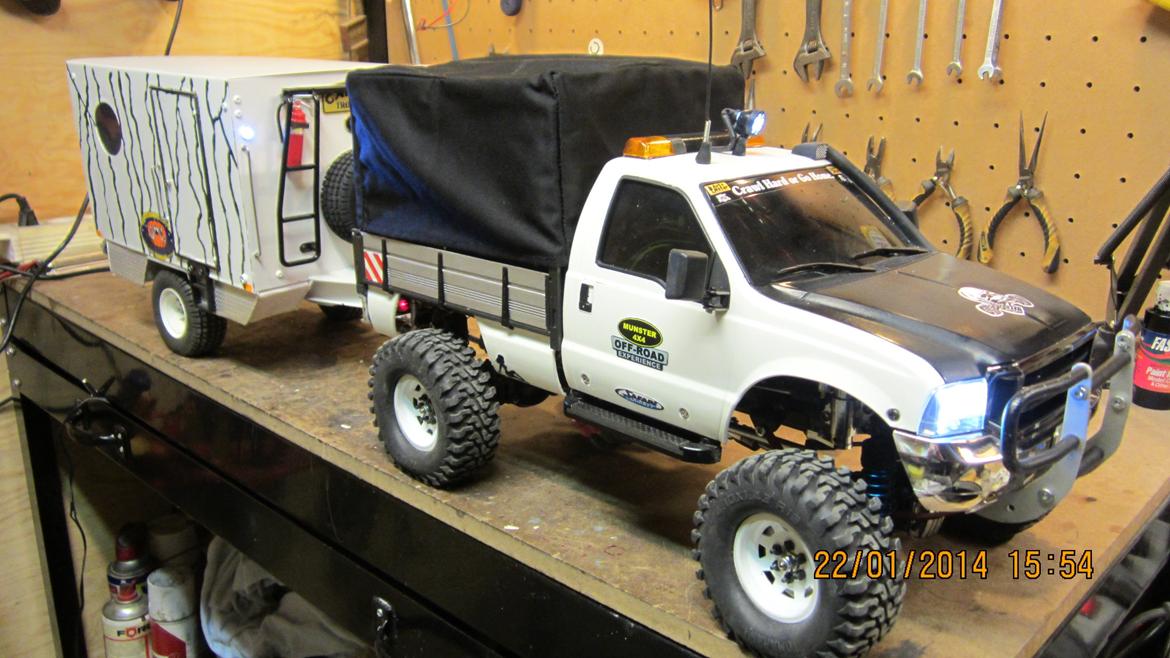 Off-Roader Ford F 350 Tamiya billede 14