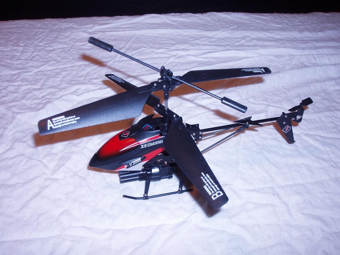 Helikopter V398  3,5Channel billede 2