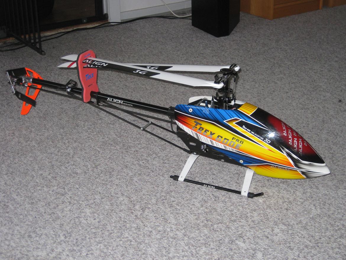 Helikopter T-REX 600 PRO EFL (solgt) billede 3