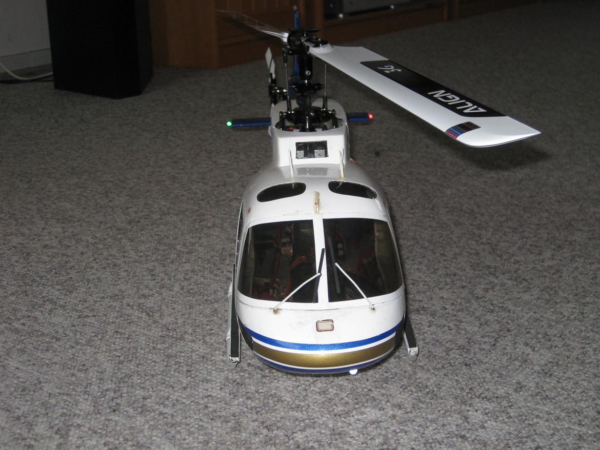 Helikopter T-REX 500,Ecureuil 350 (solgt) billede 11