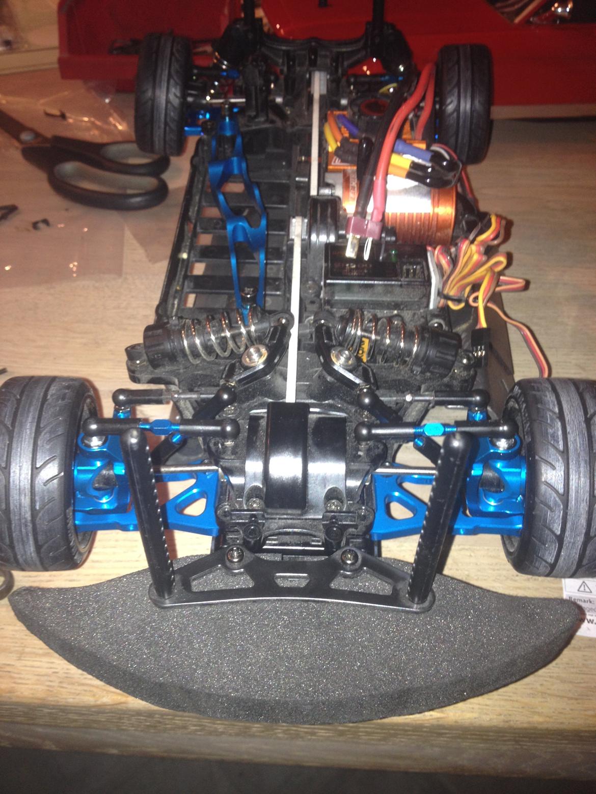 Bil Tamiya TA05 Ver 2 - Monteret lidt alu billede 9