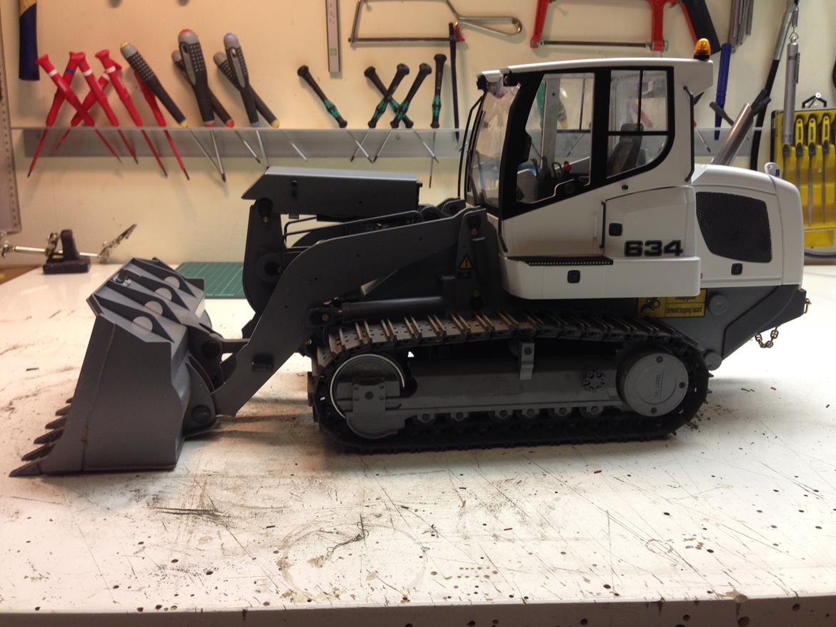 Maskiner Liebherr LR634 "SOLGT" billede 2