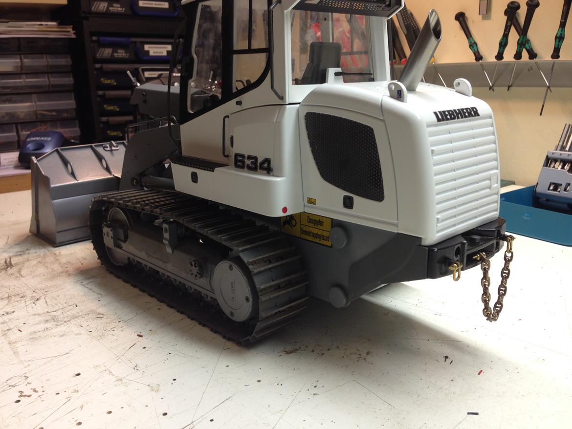 Maskiner Liebherr LR634 "SOLGT" billede 7