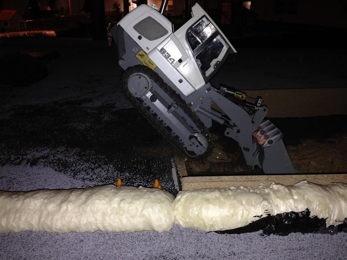 Maskiner Liebherr LR634 "SOLGT" billede 1