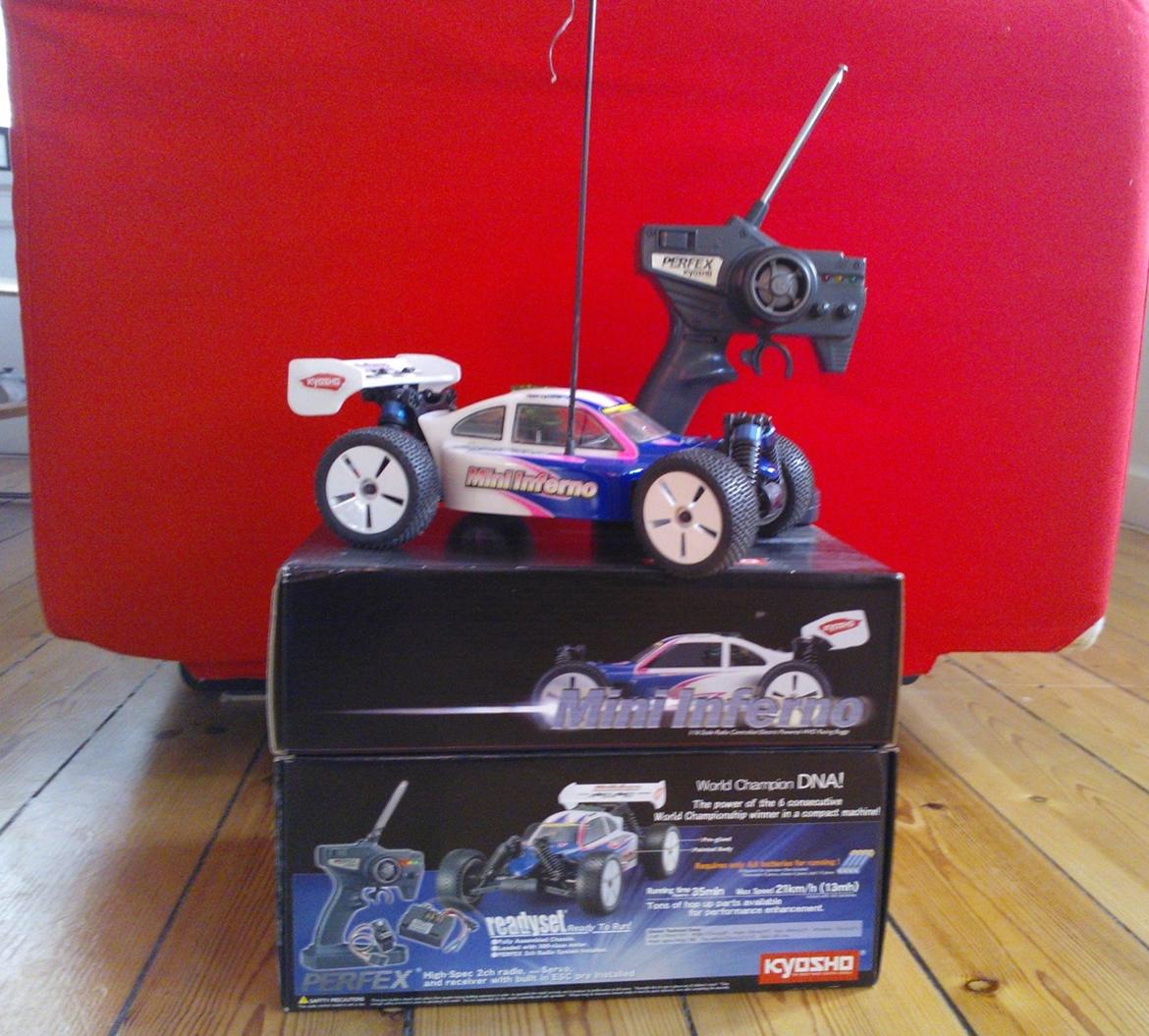 Buggy Kyosho Mini Inferno EP billede 2