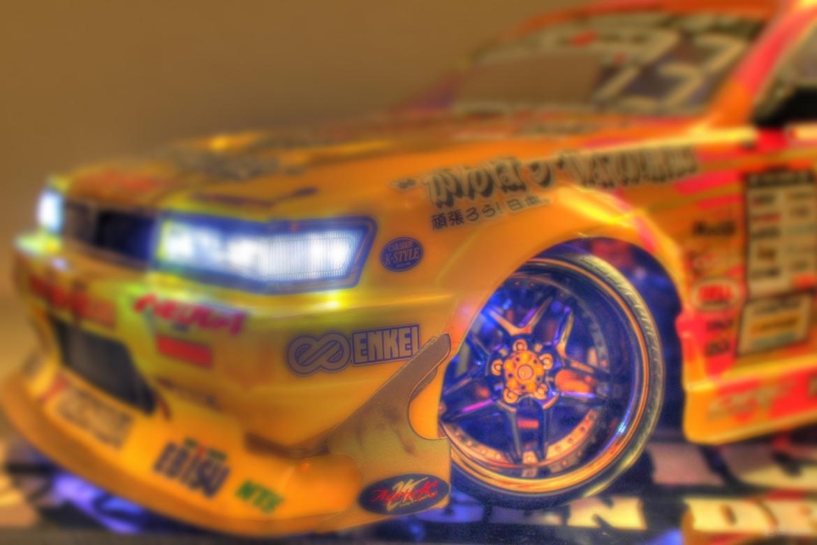 Bil tamiya Ta-05 vdf gold ed  "Viola" billede 13