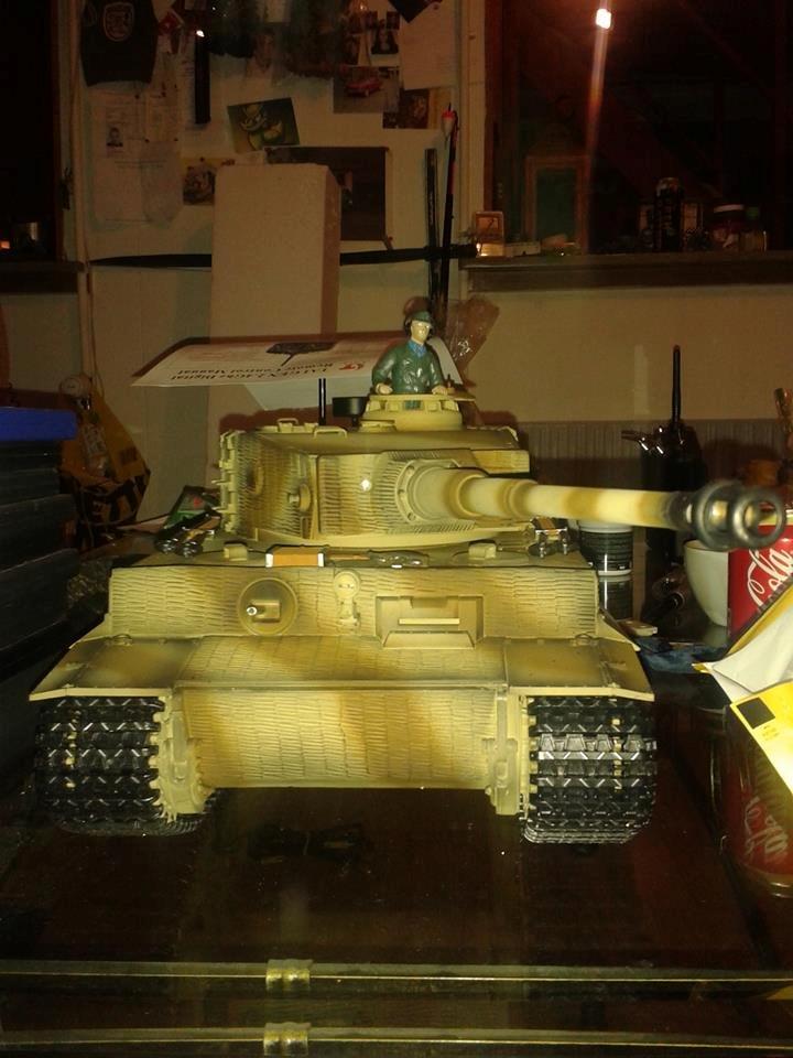 Militær Taigen metal Tiger mk 1 Scale: 1:16 billede 1