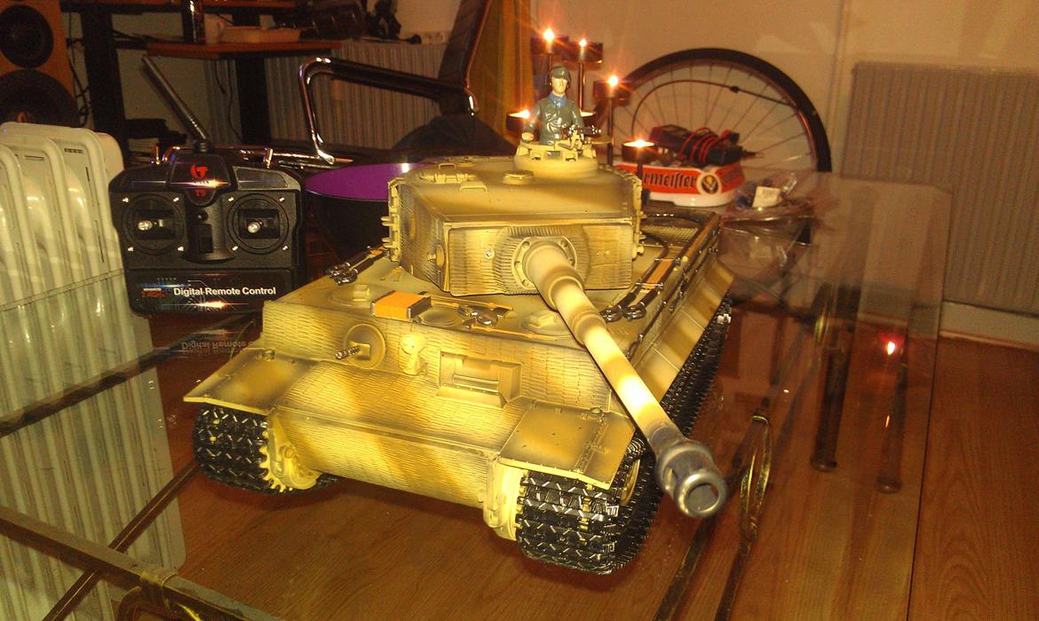 Militær Taigen metal Tiger mk 1 Scale: 1:16 billede 3