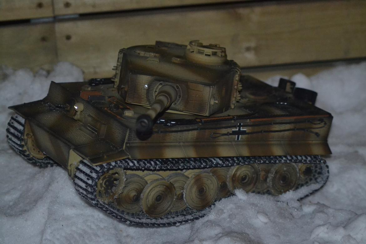 Militær Taigen metal Tiger mk 1 Scale: 1:16 - tur på glat is he he billede 10