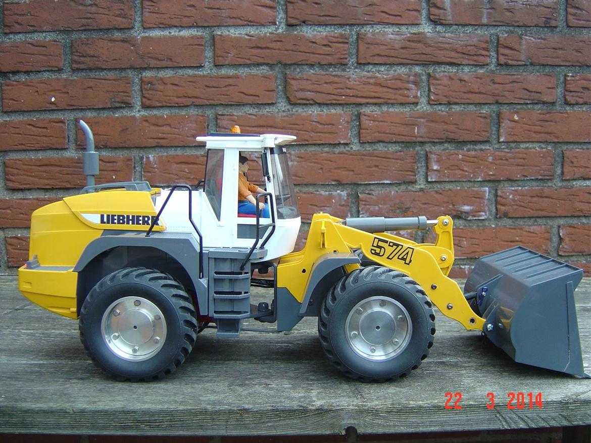 Maskiner CTI Bruder LIEBHERR 574 (SOLGT) billede 14