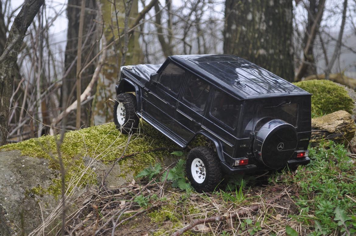 Off-Roader Scx-10 Mercedes G55 billede 1
