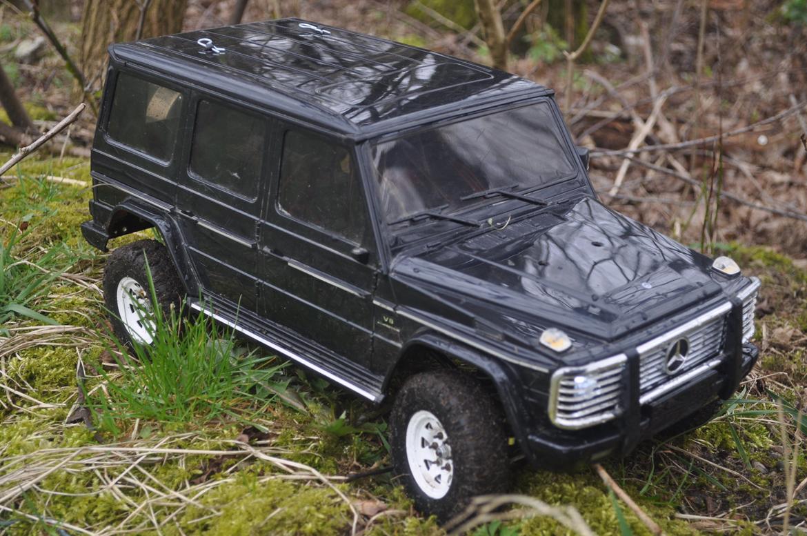 Off-Roader Scx-10 Mercedes G55 billede 4