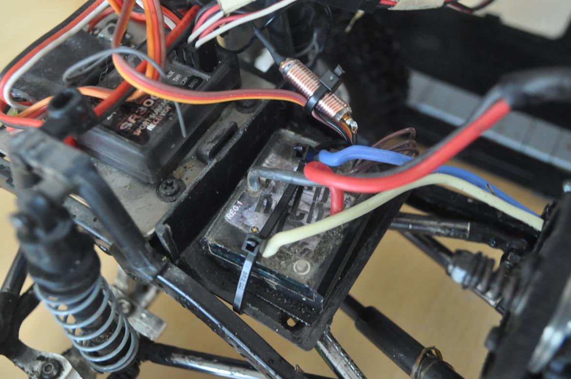 Off-Roader Scx-10 Mercedes G55 billede 14