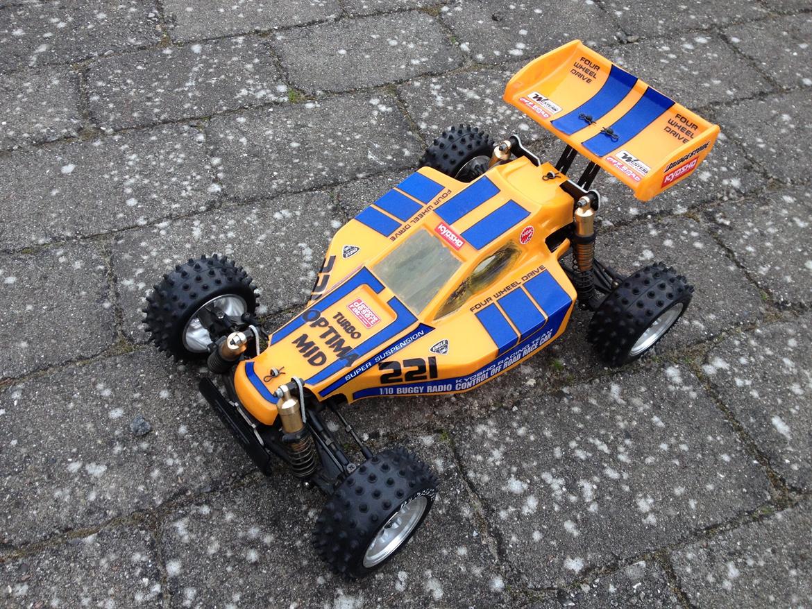 Buggy Kyosho Turbo Optima Mid billede 4