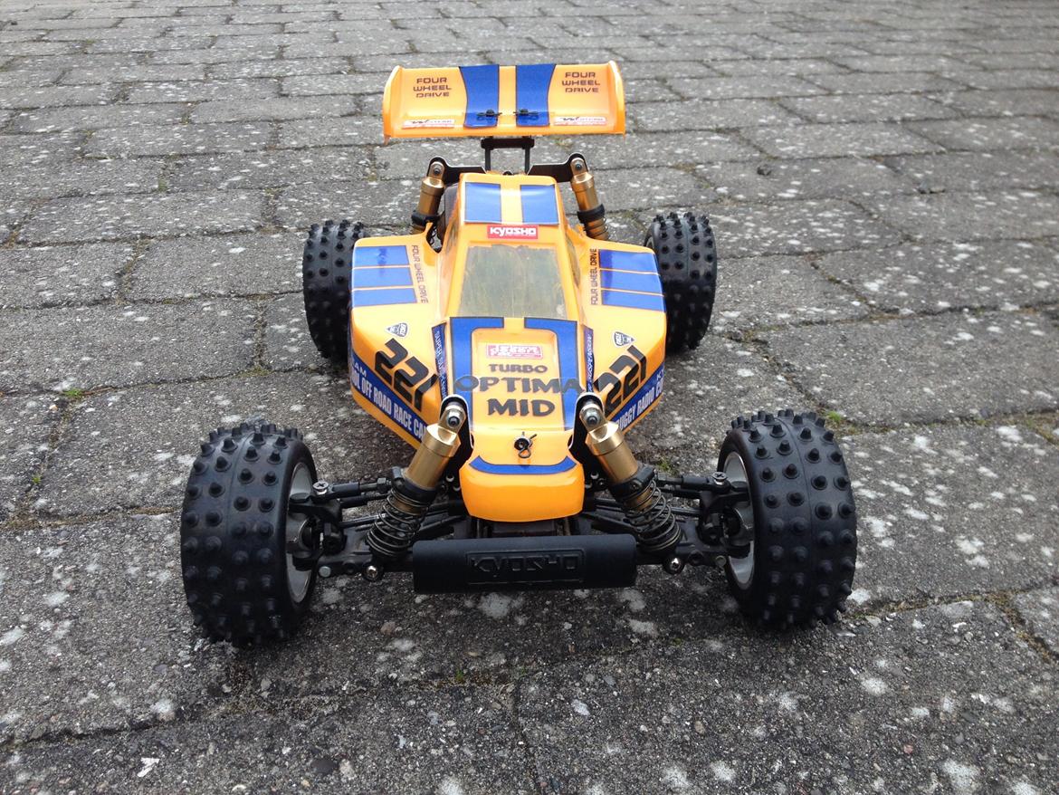 Buggy Kyosho Turbo Optima Mid billede 2