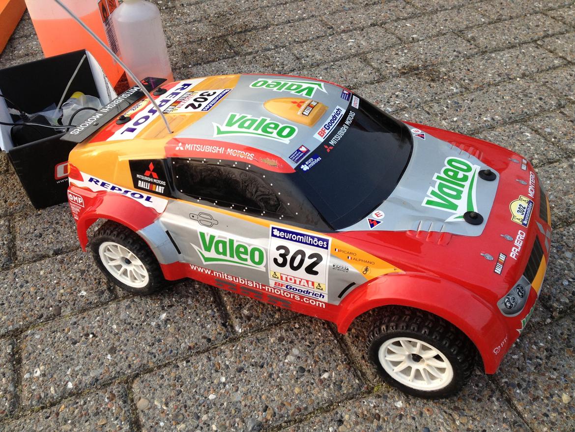 Bil CEN Mitsubishi Pajero WRC -solgt- billede 1