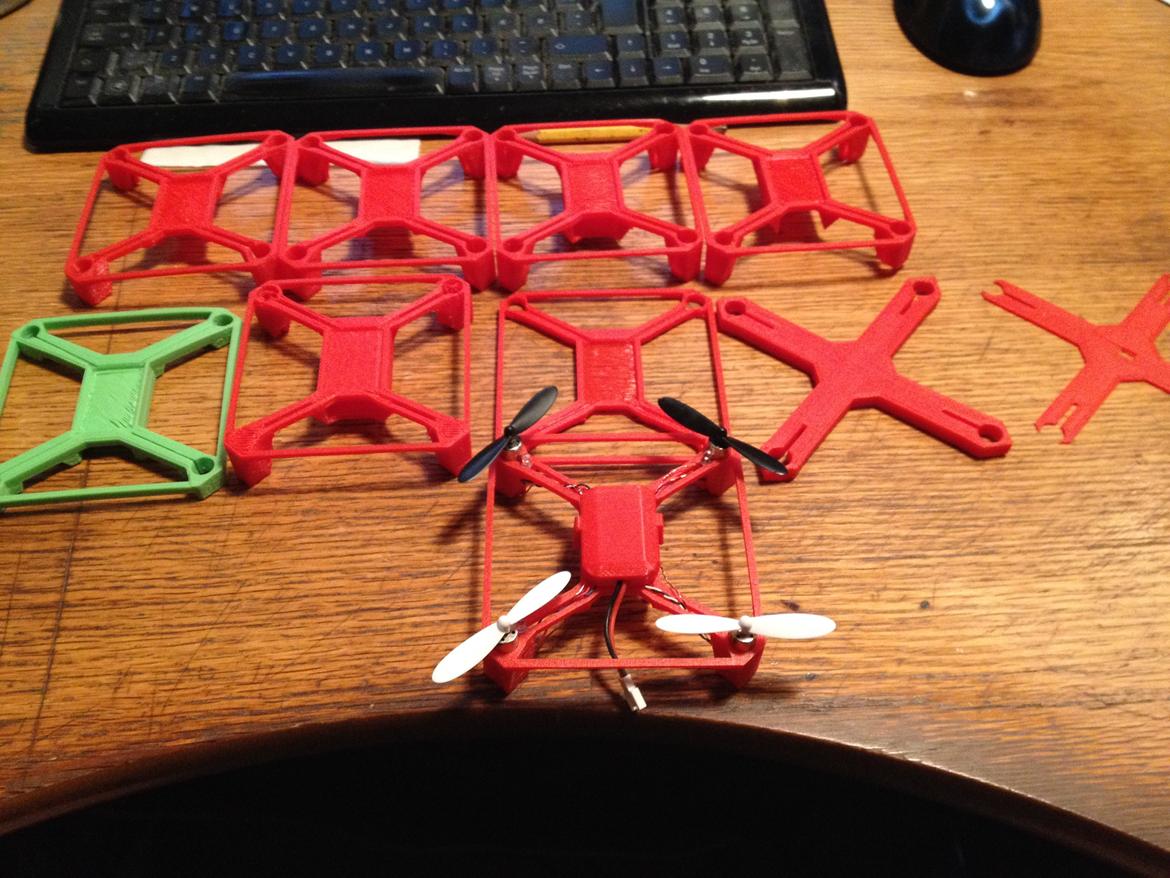 Multirotor Poulpc - Billede af tidlig modeller billede 14