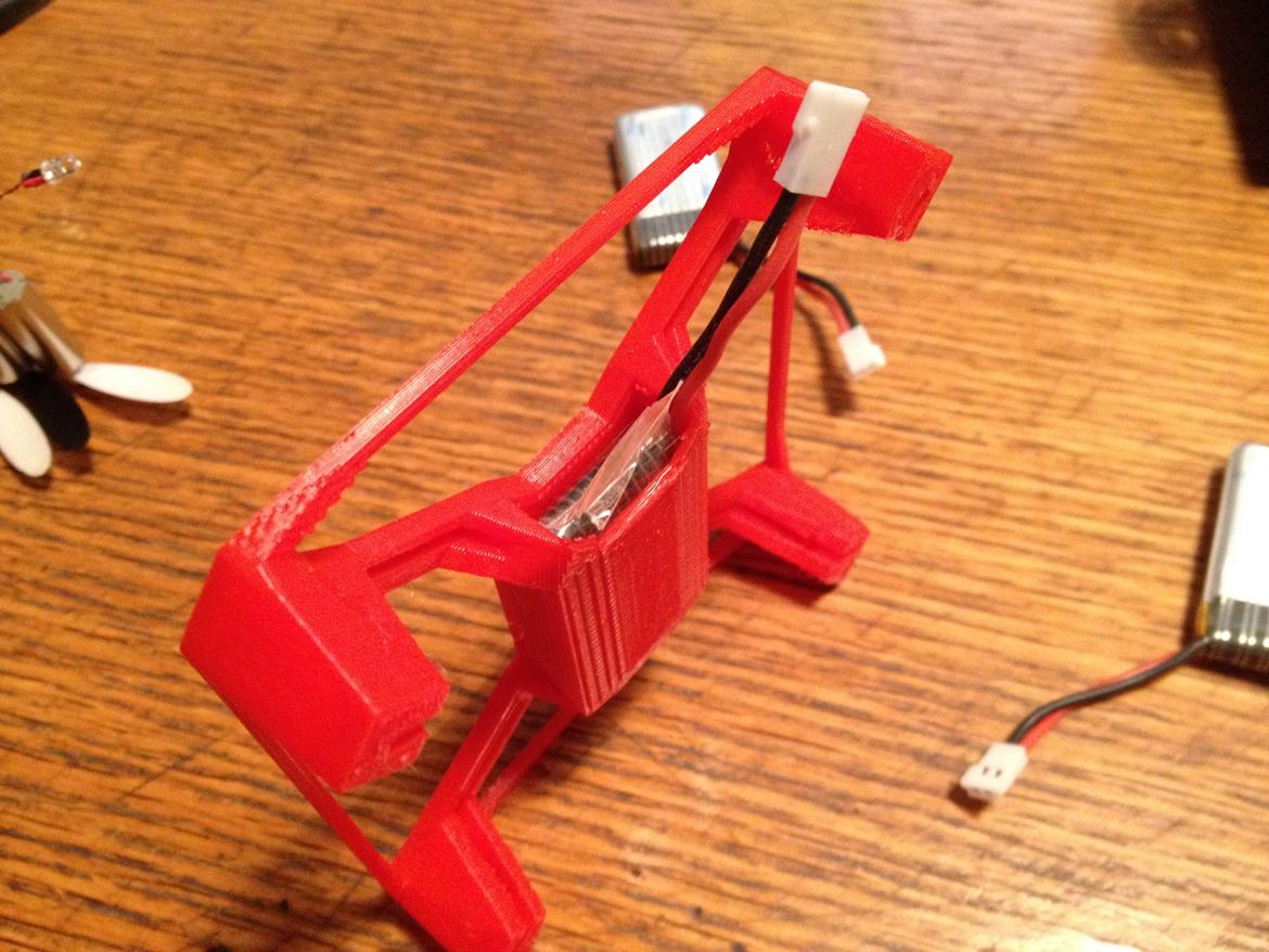 Multirotor Poulpc - Billede af tidlig model billede 15