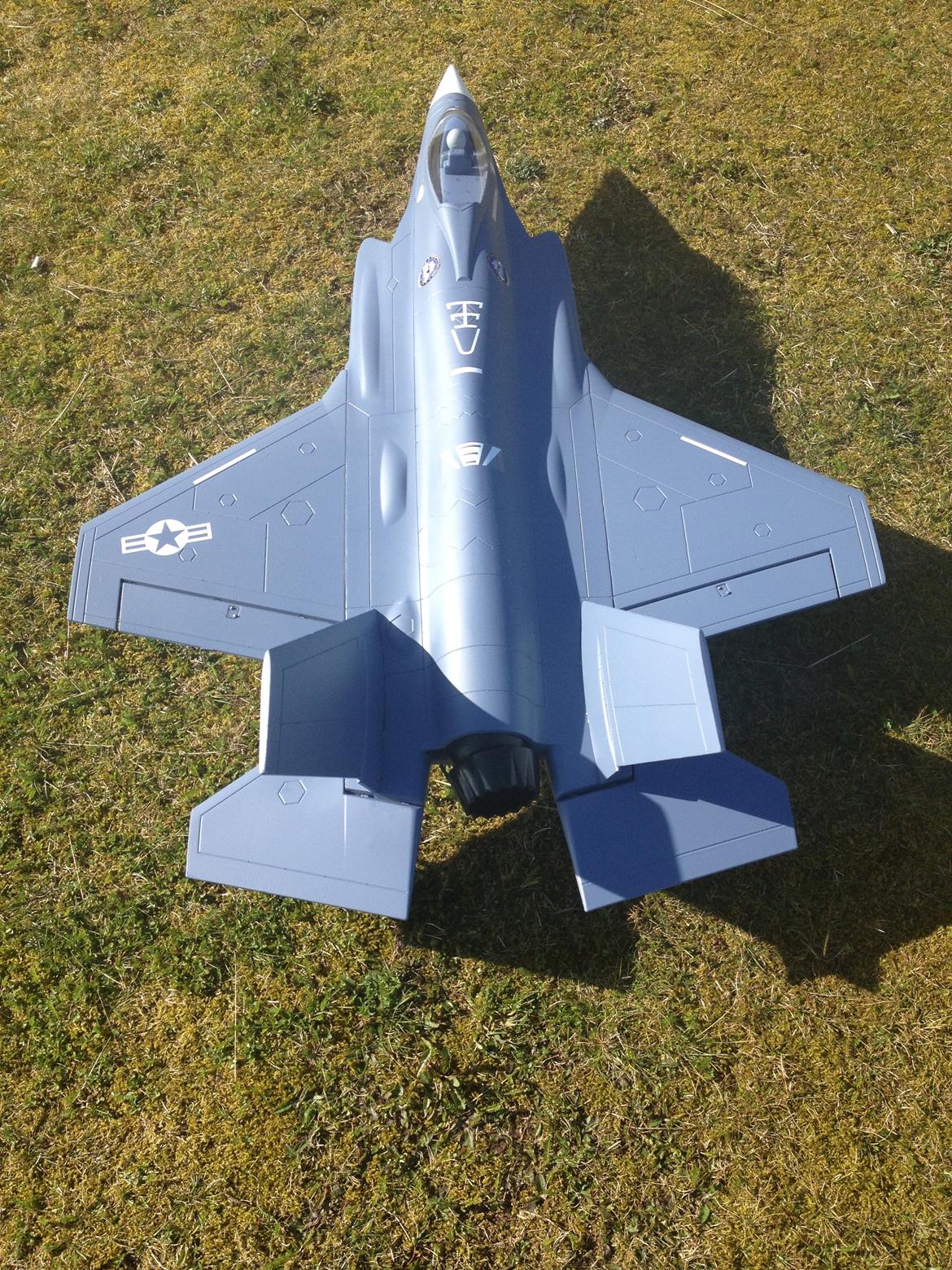 Fly F-35 70mm  360Vektor R.I.P - Med Vektor udslag billede 12