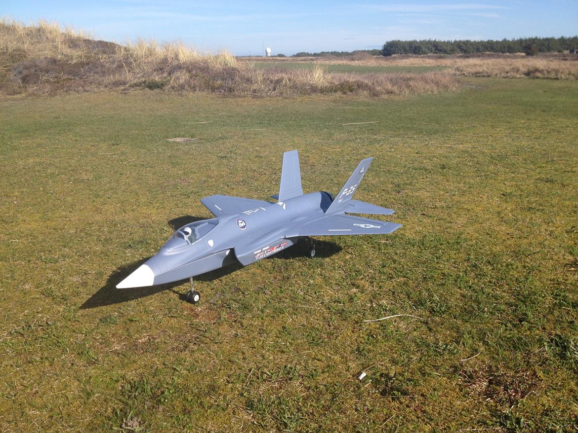 Fly F-35 70mm  360Vektor R.I.P - Første gang på pladsen billede 10