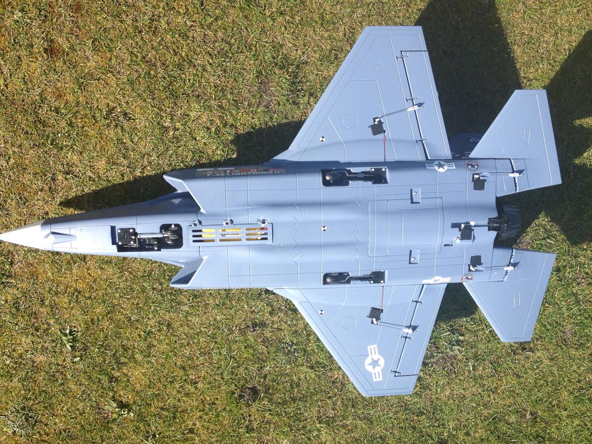 Fly F-35 70mm  360Vektor R.I.P billede 20