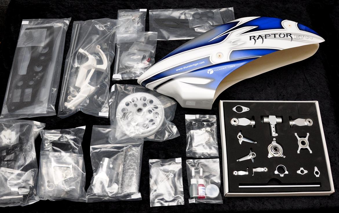 Helikopter Thunder Tiger Raptor E700 billede 2